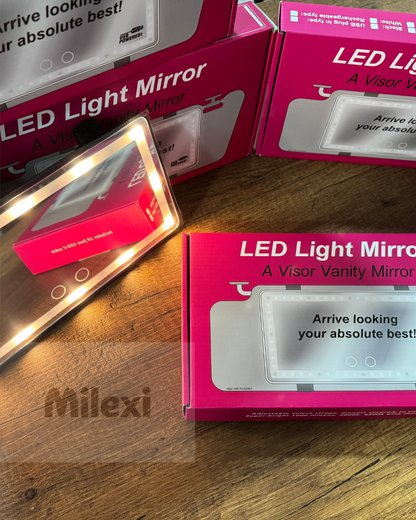 Espejo Led para auto